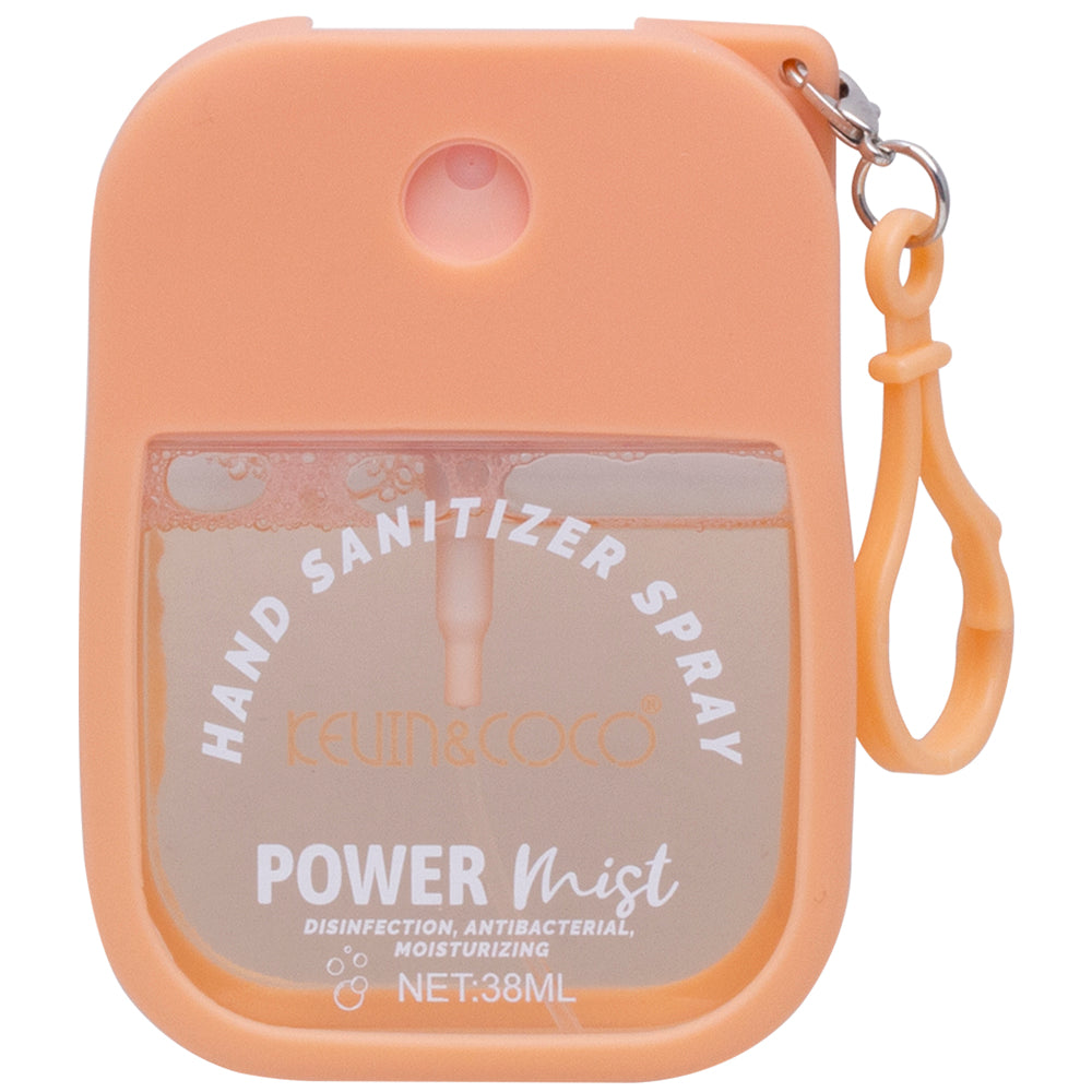 KEVIN AND COCO POWER MIST PEACH HAND SANITIZER SPRAY ** ETA 6/18