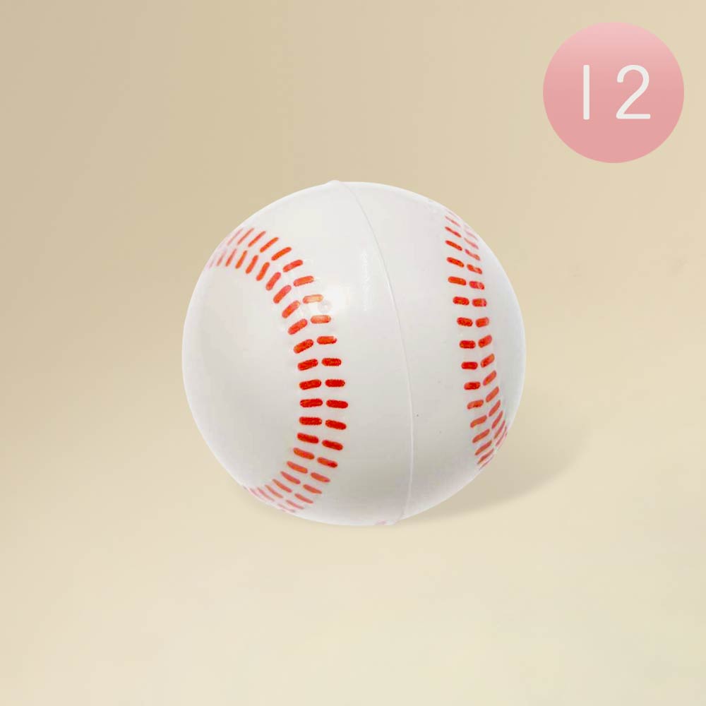 12PCS - Baseball Squishy Toy